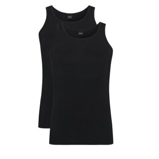 2 Pack HUGO BOSS Slim Fit stretch Tank Top T-Shirts  2 Schwarz XL