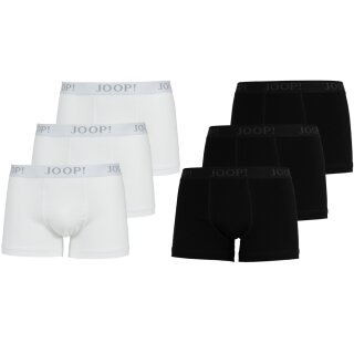 JOOP! 3Pack Herren Trunks Boxershorts in weiß und schwarz von S bis XXL stretch