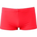 Emporio Armani EA7 Herren Kastenbadehosen in 10874  Rosso Fluo / Logo Silber 54  (XL)