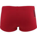 Emporio Armani EA7 Herren Kastenbadehosen in 00074  Rot/Logo Schwarz 56  (XXL)