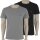 EMPORIO ARMANI 2P O-Neck   Grau Schwarz Farbe 03320 Größe L