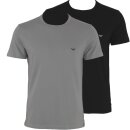 EMPORIO ARMANI 4P O-Neck   Grau Schwarz Farbe 03320 Größe L