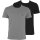 EMPORIO ARMANI 4P O-Neck   Grau Schwarz Farbe 03320 Größe L