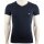 EMPORIO ARMANI 2P Herren slim fit stretch V-Neck T-Shirts    Grau Dunkelblau    M  2er Pack