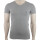 EMPORIO ARMANI 2P Herren slim fit stretch V-Neck T-Shirts    Grau Dunkelblau    L  2er Pack