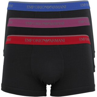 EMPORIO ARMANI Herren Boxershorts 3 Pack stretch Trunks Unterhosen von S bis XXL