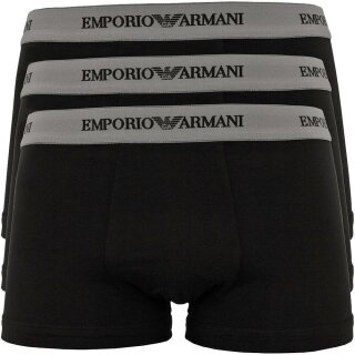 EMPORIO ARMANI Boxershorts 3 Pack stretch Trunks  Farbe 00120    Größe  L