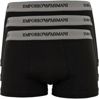 EMPORIO ARMANI Boxershorts 3 Pack stretch Trunks  Farbe 00120    Größe  S