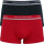 EMPORIO ARMANI 2 Pack Herren Boxershorts  Farbe  46035 Rot Navy Größe  M