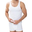 MEY Herren stretch Tank Tops   Weiß  Größe 4