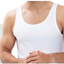 MEY Herren stretch Tank Tops   Weiß  Größe 4