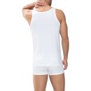 MEY Herren stretch Tank Tops   Weiß  Größe 4