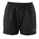 BOSS Herren Badeshorts Pearleye in Schwarz/Grau Gr.XL