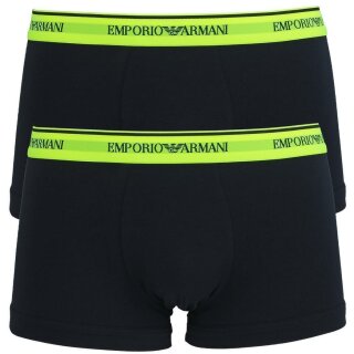 EMPORIO ARMANI 2 Pack Herren Boxershorts Baumwollmix Unterhosen von S bis XXL