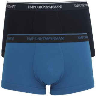 EMPORIO ARMANI 2er Pack Herren Boxershorts  Gr.XL  Fb. Boxer Blau Dunkelblau
