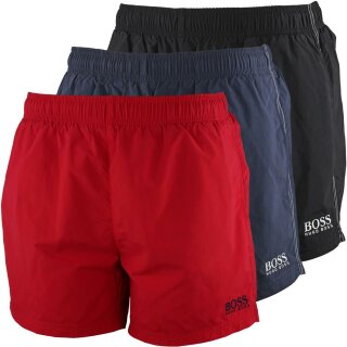 HUGO BOSS Badeshorts Perch 50385416 Blau Rot Schwarz...