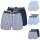 BOSS 2Pack Herren Webboxershorts Schlafhose Unterhose kariert gestreift