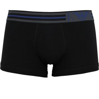EMPORIO ARMANI 1Pack Herren Boxershorts Logobund Grau Rot...