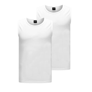 BOSS 2Pack Herren Rundhals T-Shirts Tank Top in Weiß von S bis XXL
