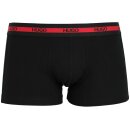 HUGO TWIN - PACK    2 Trunks Boxer  Cotton Stretch  Gr.S  Fb.001 2xSchwarz