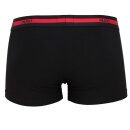 HUGO TWIN - PACK    2 Trunks Boxer  Cotton Stretch  Gr.S  Fb.001 2xSchwarz