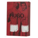 HUGO TWIN - PACK    2 Trunks Boxer  Cotton Stretch  Gr.S  Fb.001 2xSchwarz