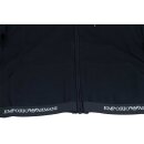 Emporio Armani Loungewear Homewear Anzug mit Kapuze in Blau & Schwarz Blau L