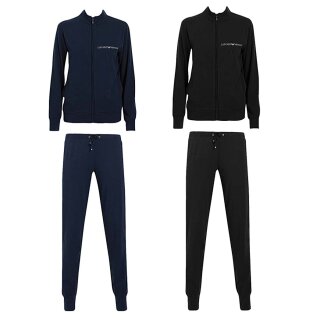 Emporio Armani Loungewear Homewear Anzug mit Zip in Blau...