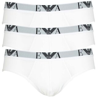 EMPORIO ARMANI 3er Pack Slips Fb. Weiß  Gr.L