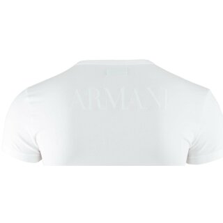 Emporio Armani stretch Rundhals T-Shirts Gr. S Fb. Weiß 00010