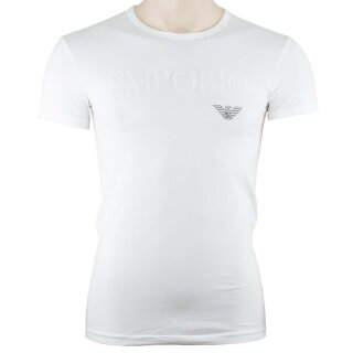 Emporio Armani stretch Rundhals T-Shirts Gr. L Fb. Weiß 00010