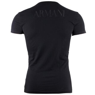 Emporio Armani 1er Pack Herren V-Neck T-Shirts  Gr. M  Fb. Schwarz 00020