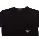 Emporio Armani 1er Pack Herren V-Neck T-Shirts  Gr. M  Fb. Schwarz 00020