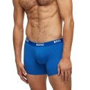 Hugo Boss 3er Pack Cyclist NEU etwas länger geschnitten Boxer Shorts Pants Short  L  487 Open Blue