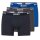 Hugo Boss 3er Pack Cyclist NEU etwas länger geschnitten Boxer Shorts Pants Short  XXL  487 Open Blue