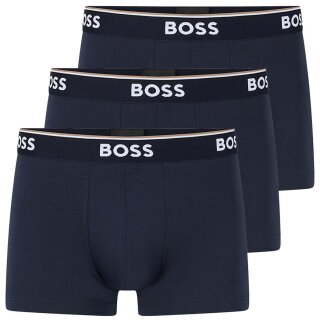 BOSS 3er Pack Boxershorts Gr.S   Fb. 480  3 x Navy