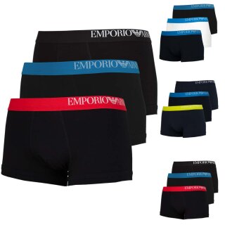 EMPORIO ARMANI 3Pack Herren Boxershorts Stretch Baumwolle