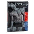 EMPORIO ARMANI 3Pack Boxershorts Stretch Baumwolle Gr.S  Farbe  Orange Jeans Navy