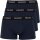 HUGO Dreier-Pack Trunk Stretch-Baumwolle L Dunkelblau