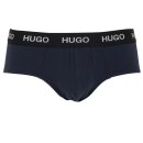 HUGO BOSS Dreier-Pack Slips Briefs Stretch-Baumwolle M Blau