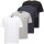 BOSS Rundhals T-Shirt leger geschnitten Stretch Baumwolle Logo Stickerei