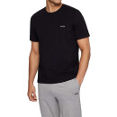 BOSS Herren Rundhals T-Shirt Schlafanzugoberteil Stretch Baumwolle Logo Stickerei