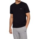 BOSS Herren Rundhals T-Shirt Schlafanzugoberteil Stretch Baumwolle Logo Stickerei