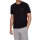 BOSS Herren Rundhals T-Shirt Schlafanzugoberteil Stretch Baumwolle Logo Stickerei