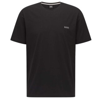 BOSS Loungewear O T-Shirt Mix Match Stretch Baumwolle Logo Stickerei Schwarz XXL