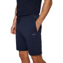 BOSS Herren Mix & Match Short Pants Logostickerei Blau M