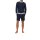 BOSS Herren Mix & Match Short Pants Logostickerei Blau L