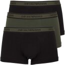 EMPORIO ARMANI 3P Herren Boxershorts Trunk Stretch Baumwolle Farbwahl