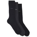 BOSS 3P Socken mittelhoch Baumwoll-Mix Logo Dreier-Pack...