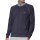 BOSS Herren Regular-Fit Loungewear-Jacke mit Zip aus elastischer Baumwolle Blau S